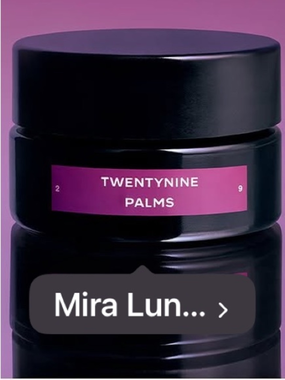 Twenty Nine Palms Mira Luna Eye Cream